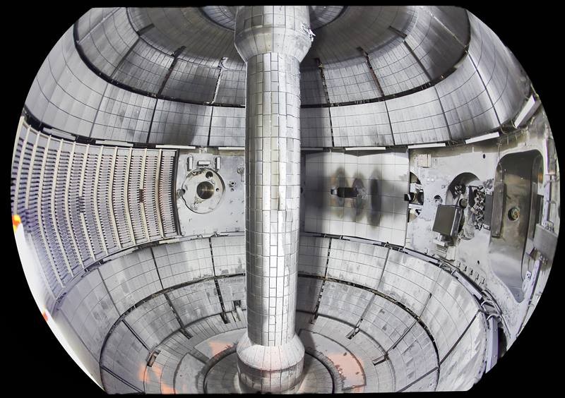 Interior of National Spherical Torus Experiment Upgrade